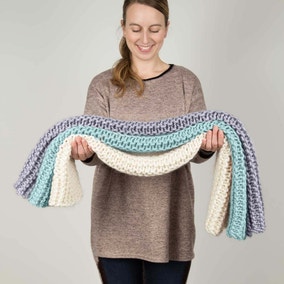 Hannah Blanket Knitting Kit