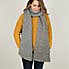 Wool Couture Linda’s Grey Scarf Knitting Kit Grey
