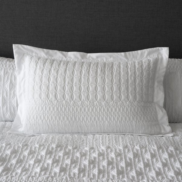 Billie White Oxford Pillowcase White