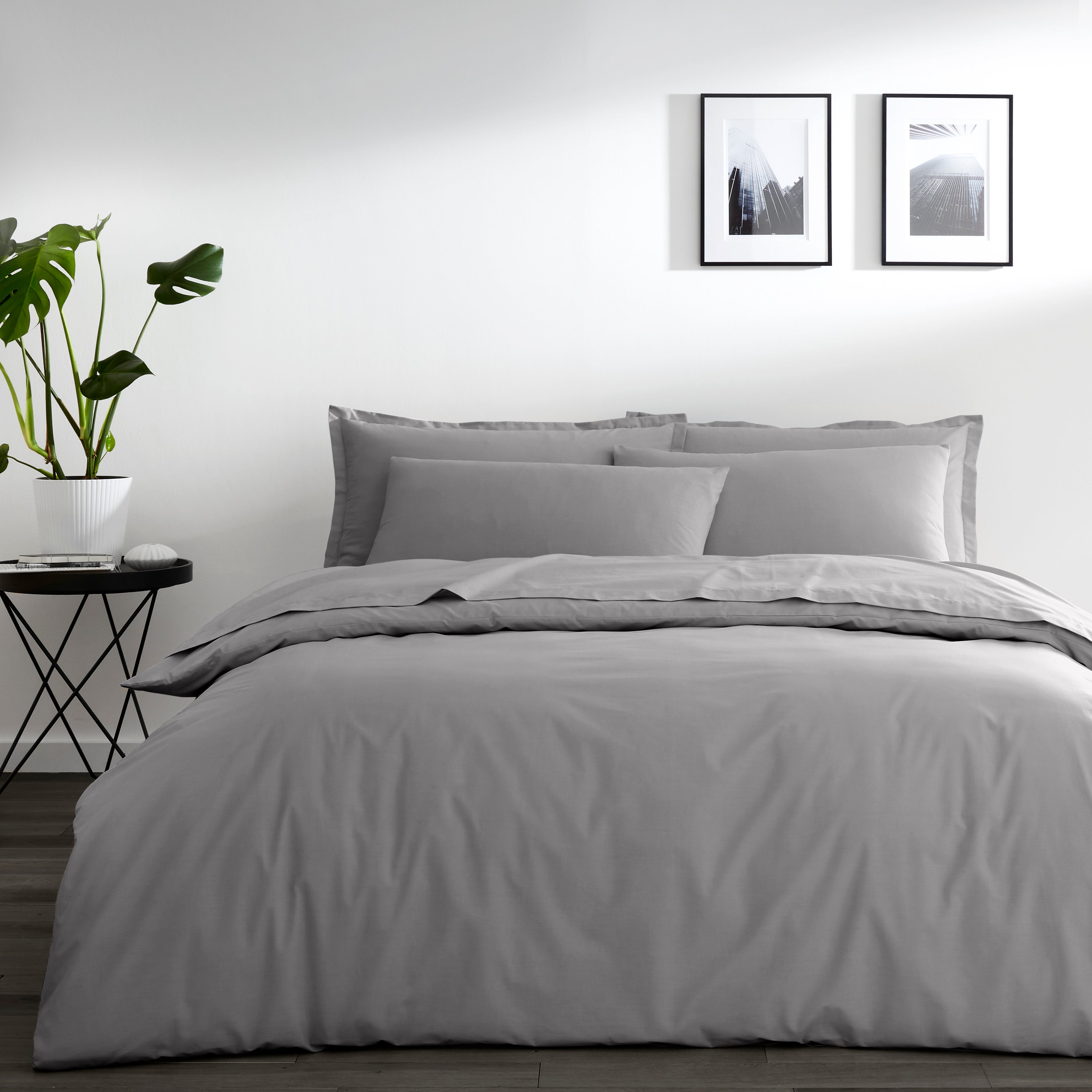 Pure Cotton Plain Dye Duvet Cover | Dunelm