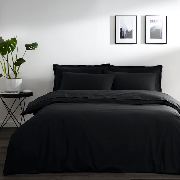 black bedding dunelm