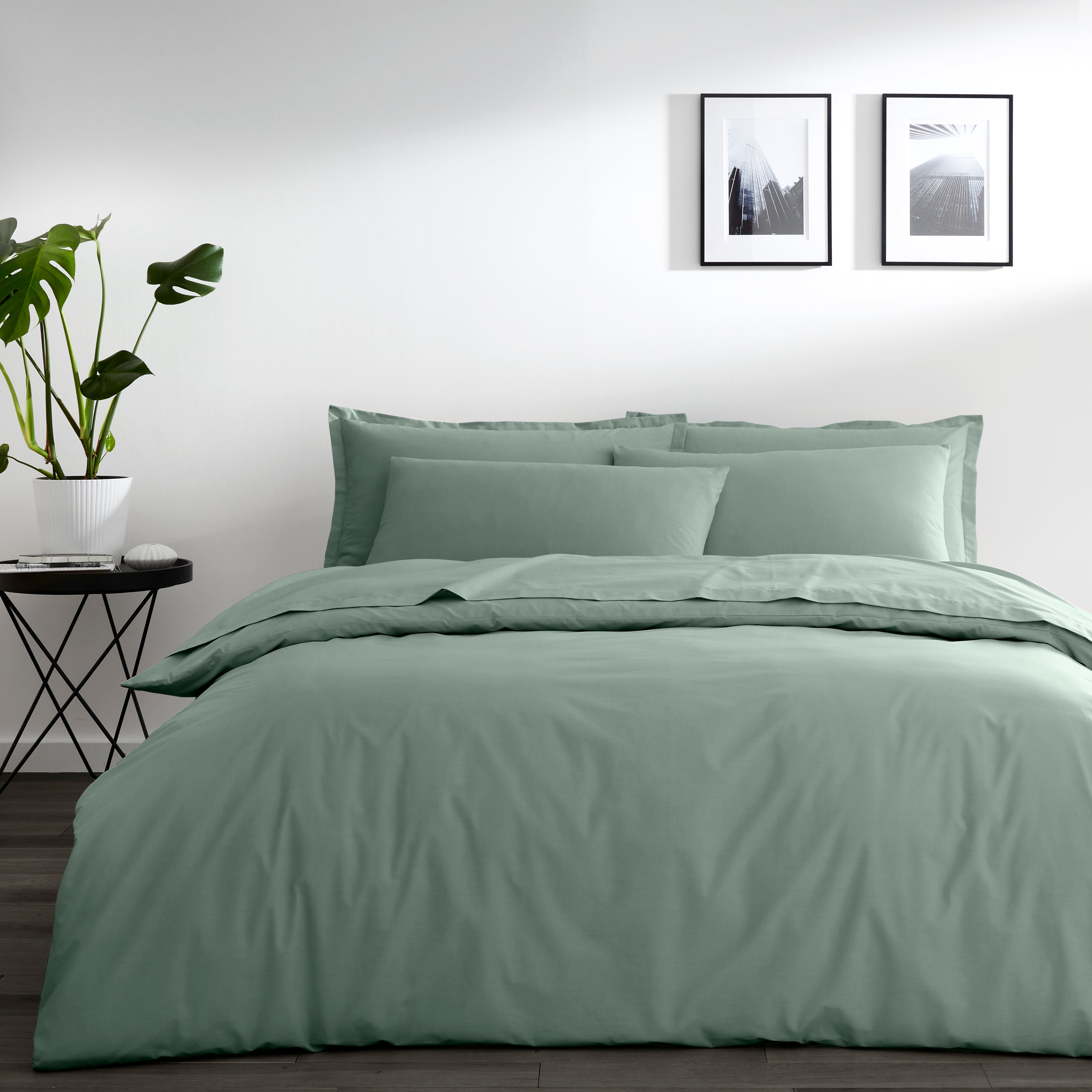 Pure Cotton Plain Dye Duvet Cover | Dunelm