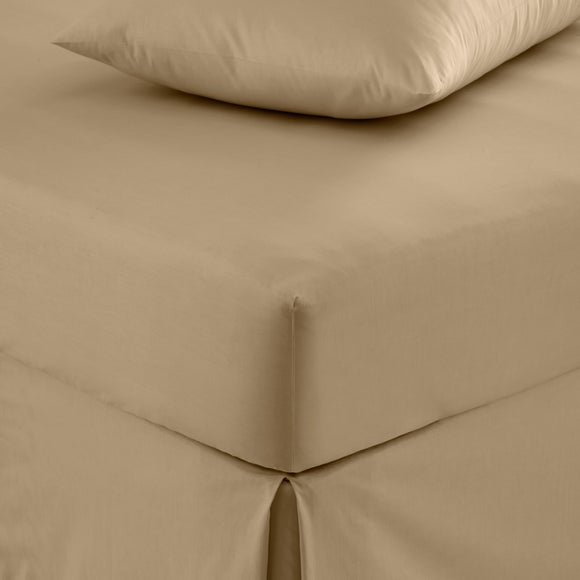 Pure Cotton Fitted Sheet Dunelm