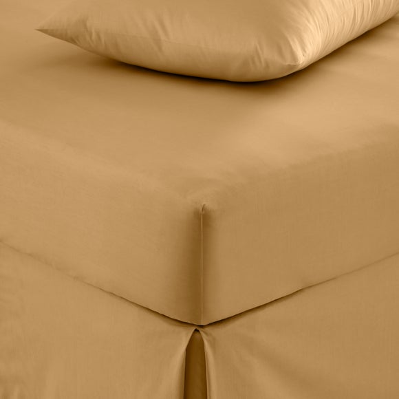 Pure Cotton Fitted Sheet Dunelm
