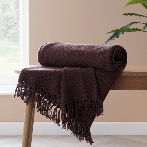 Aris Cotton Weave 130cm X 180cm Throw Blanket
