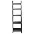 Nautical Black Ladder Shelves Black