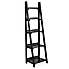 Nautical Black Ladder Shelves Black