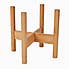 Foldable Bamboo Plant Stand Natural