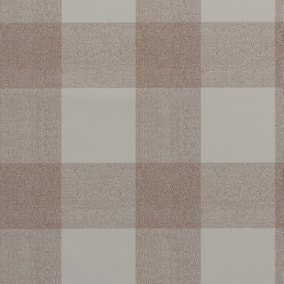 By the Metre Taupe Squares PVC
