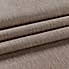 By the Metre Taupe Linen Effect PVC Fabric Taupe