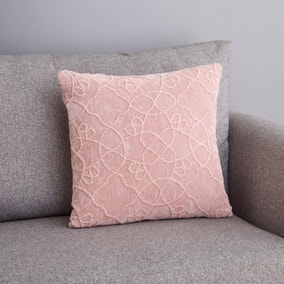 Chenille Embroidered Cushion
