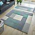 Cosmos Hand Carved Rug Cosmos Mint undefined