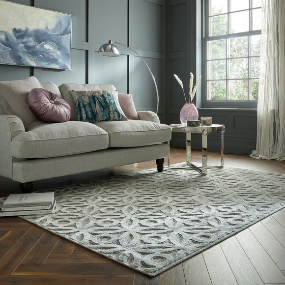 Clarissa Rug Clarissa Silver
