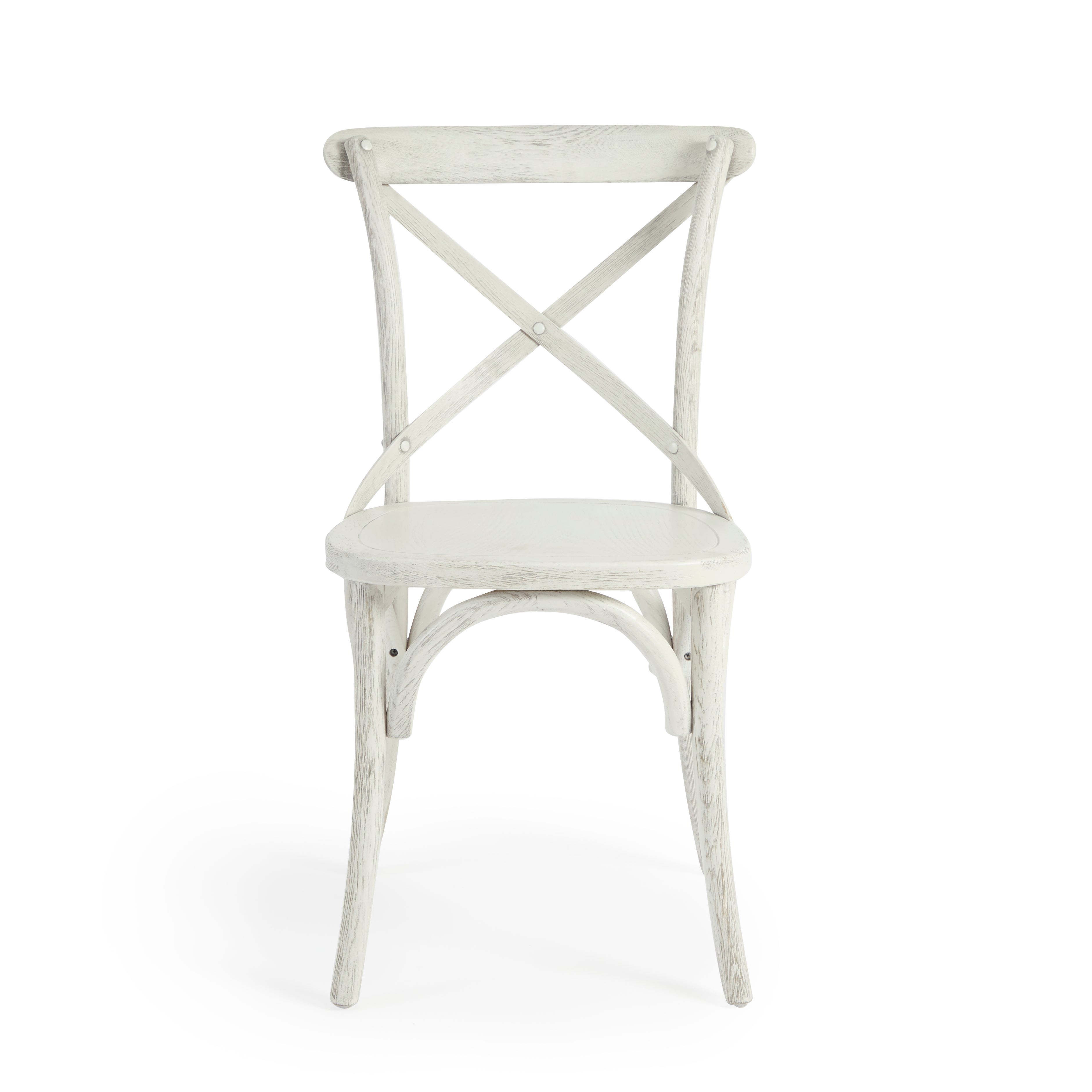 Emmie Dining Chair Solid Oak Cream