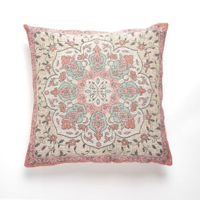 Tapestry Oriental Pink Cushion