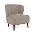 Ava Boucle Accent Chair Chateau Grey
