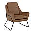 Ferne II Faux Leather Accent Chair Tan