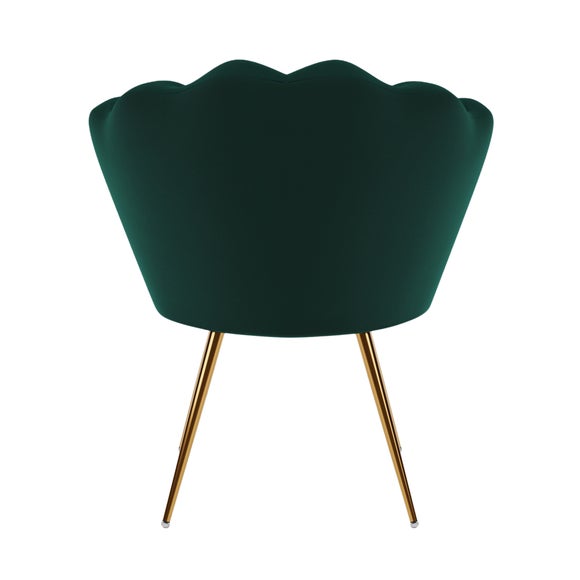 Vivian Velvet Cocktail Chair Dunelm