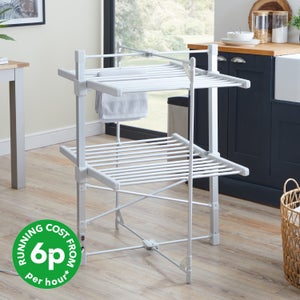2 Tier Heated Airer