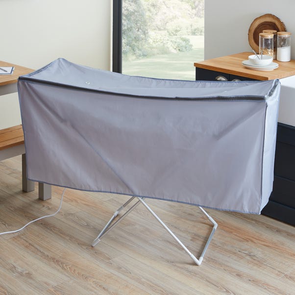 Cover for Heated Airer with Wings Silver