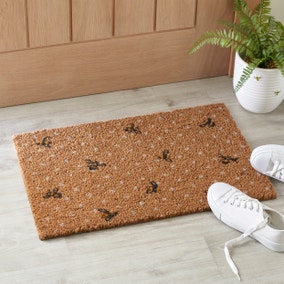Spotty Bees Doormat