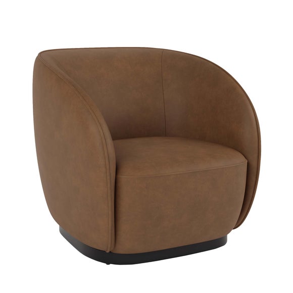 leather chair dunelm