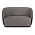 Arlo Distressed Faux Leather 2 Seater Sofa Grey