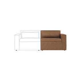 Modular Arne Faux Leather Right Hand Seat