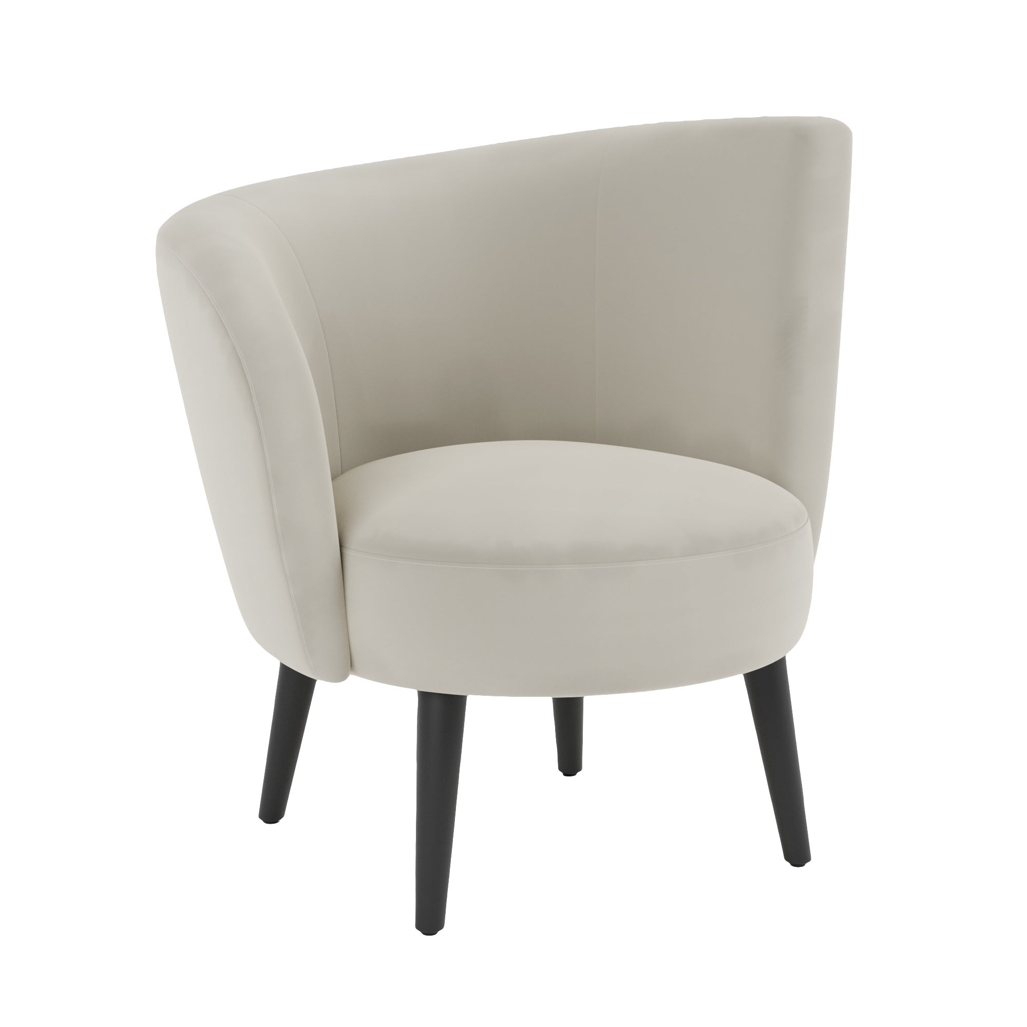 Ophelia Velour Chair Dunelm