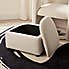 Tallie Ivory Boucle Storage Accent Chair Ivory