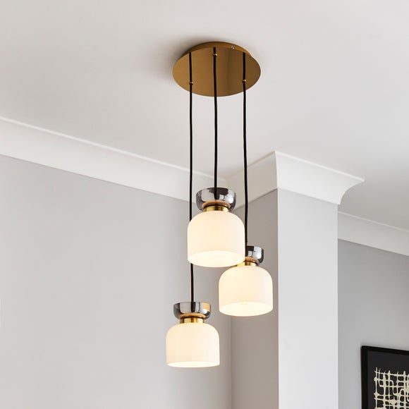 dunelm cluster pendant light