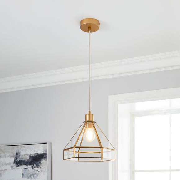 Dunelm copper deals pendant light