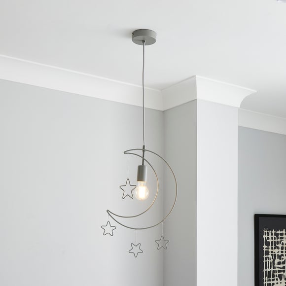 Moon star outlet ceiling light