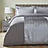Harlow Silver Duvet Cover and Pillowcase Set  undefined