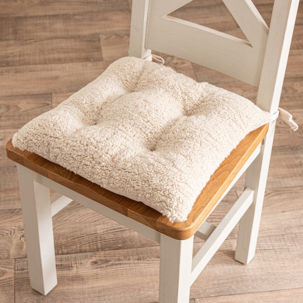 Faux Shearling Seat Pad image 1 of 7