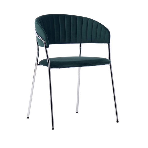 Turin Dining Chair Emerald