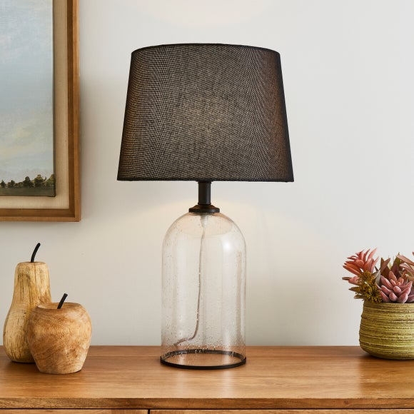 dunelm black table lamps