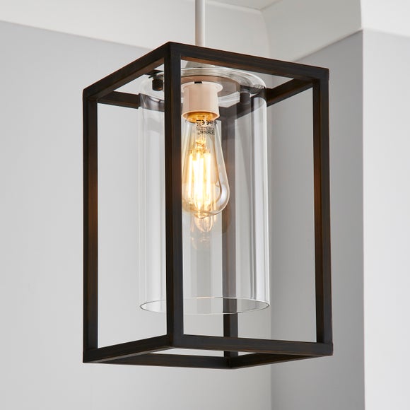 dunelm black light pendant