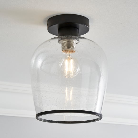 Black ceiling 2024 light dunelm