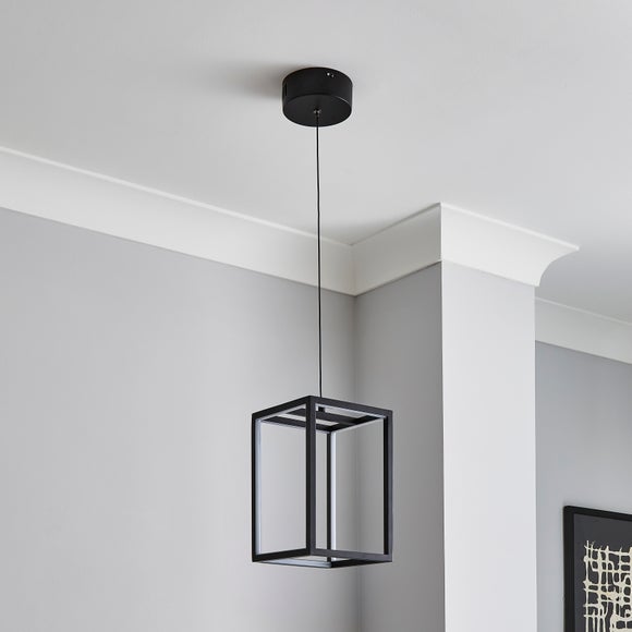 Depere 1 Light Black Ceiling Fitting Dunelm