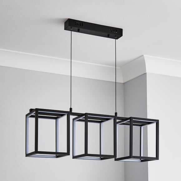 dunelm black light pendant