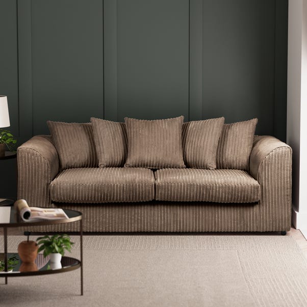 Blake Jumbo Cord 3 Seater Sofa Dunelm Blake Jumbo Cord 3 Seater Sofa Dunelm, Large Cord Sofa Cushions