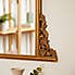 Pretty Boho Decorative Mirror, Gold 115x85cm Gold