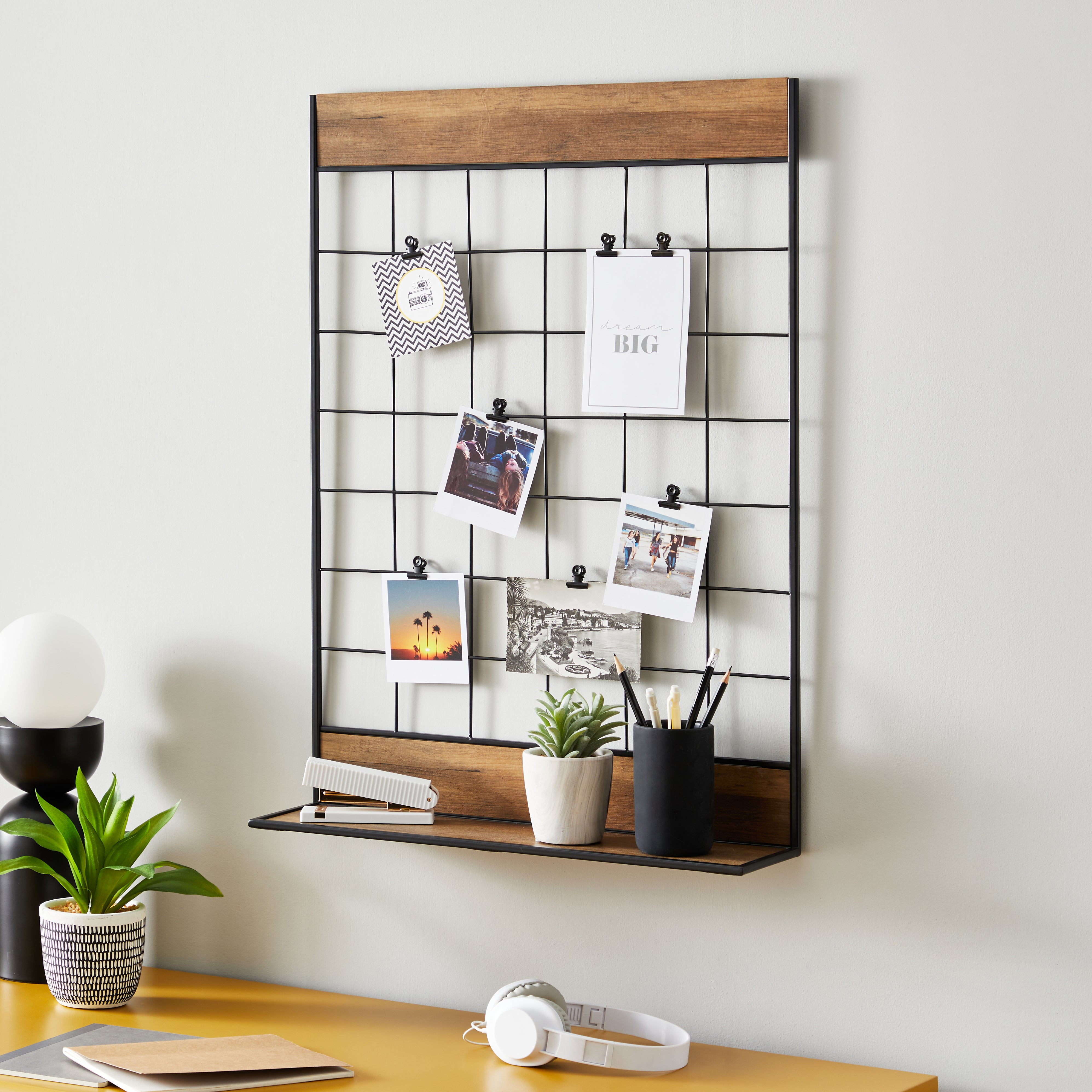 Fulton Work From Home Metal Notice Board