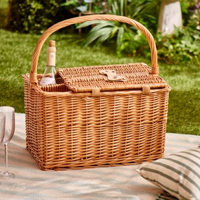 Picnic Basket with Drinks Carrier