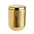 Gold Curves Kitchen Canister Gold