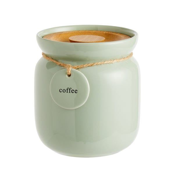 Sage Hang Tag Coffee Canister image 1 of 2