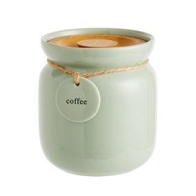Sage Hang Tag Coffee Canister