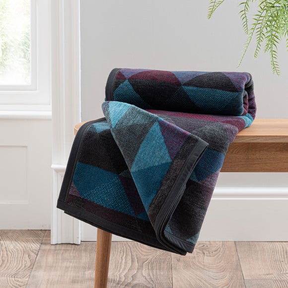 Purple throw dunelm sale