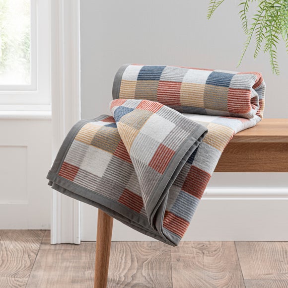 Cotton best sale throws dunelm